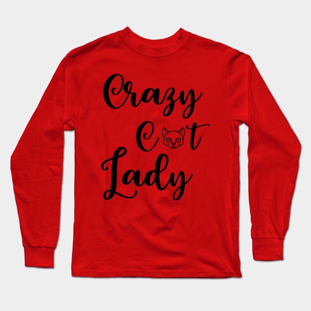 Crazy Cat Lady Long Sleeve T-Shirt by PeppermintClover